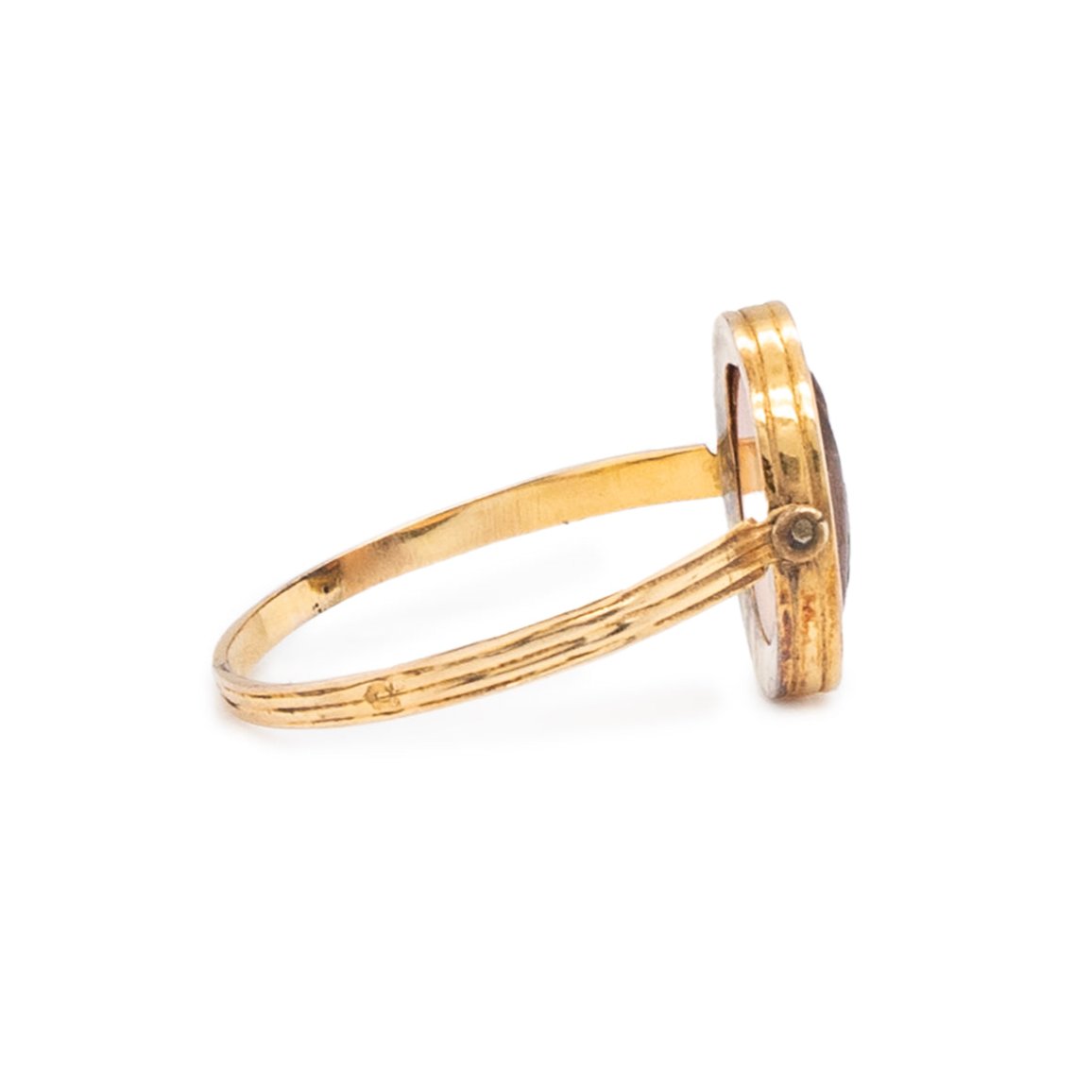 Victorian Intaglio Ring-Charlotte Sayers Antique Jewellery