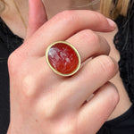 Victorian Intaglio Ring-Charlotte Sayers Antique Jewellery