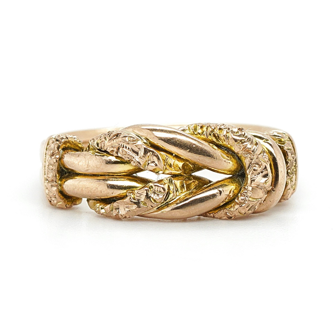 Victorian Knot Ring-Charlotte Sayers Antique Jewellery