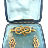 Victorian Knot Suite-Charlotte Sayers Antique Jewellery