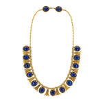 Victorian Lapis Necklace-Charlotte Sayers Antique Jewellery