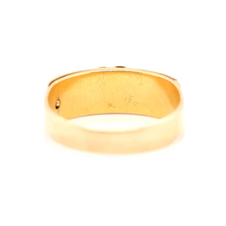 Victorian Locket Mizpah Ring-Charlotte Sayers Antique Jewellery