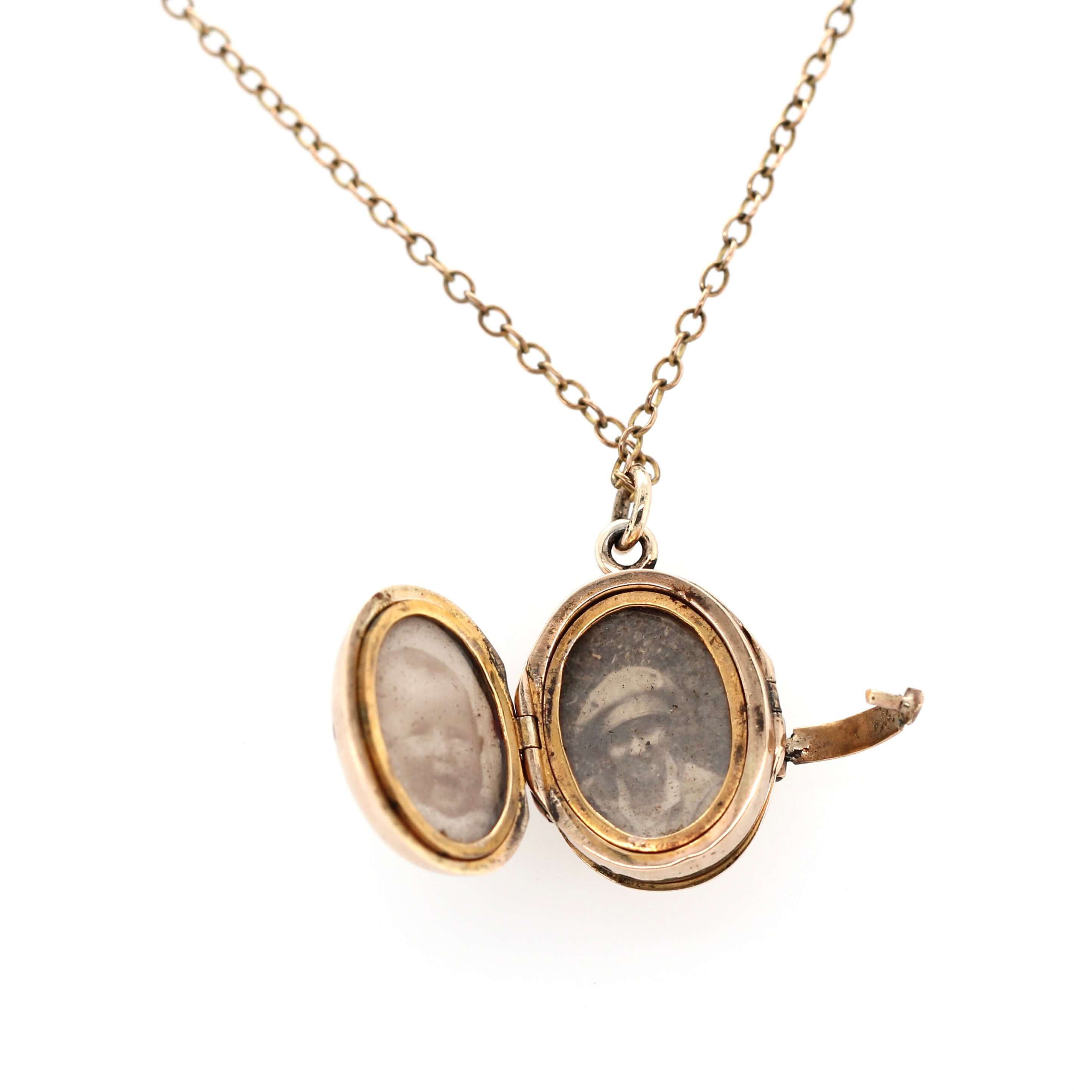 Victorian Locket Pendant-Charlotte Sayers Antique Jewellery