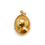 Victorian Madonna Pendant-Charlotte Sayers Antique Jewellery