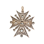 Victorian Maltese Cross-Charlotte Sayers Antique Jewellery
