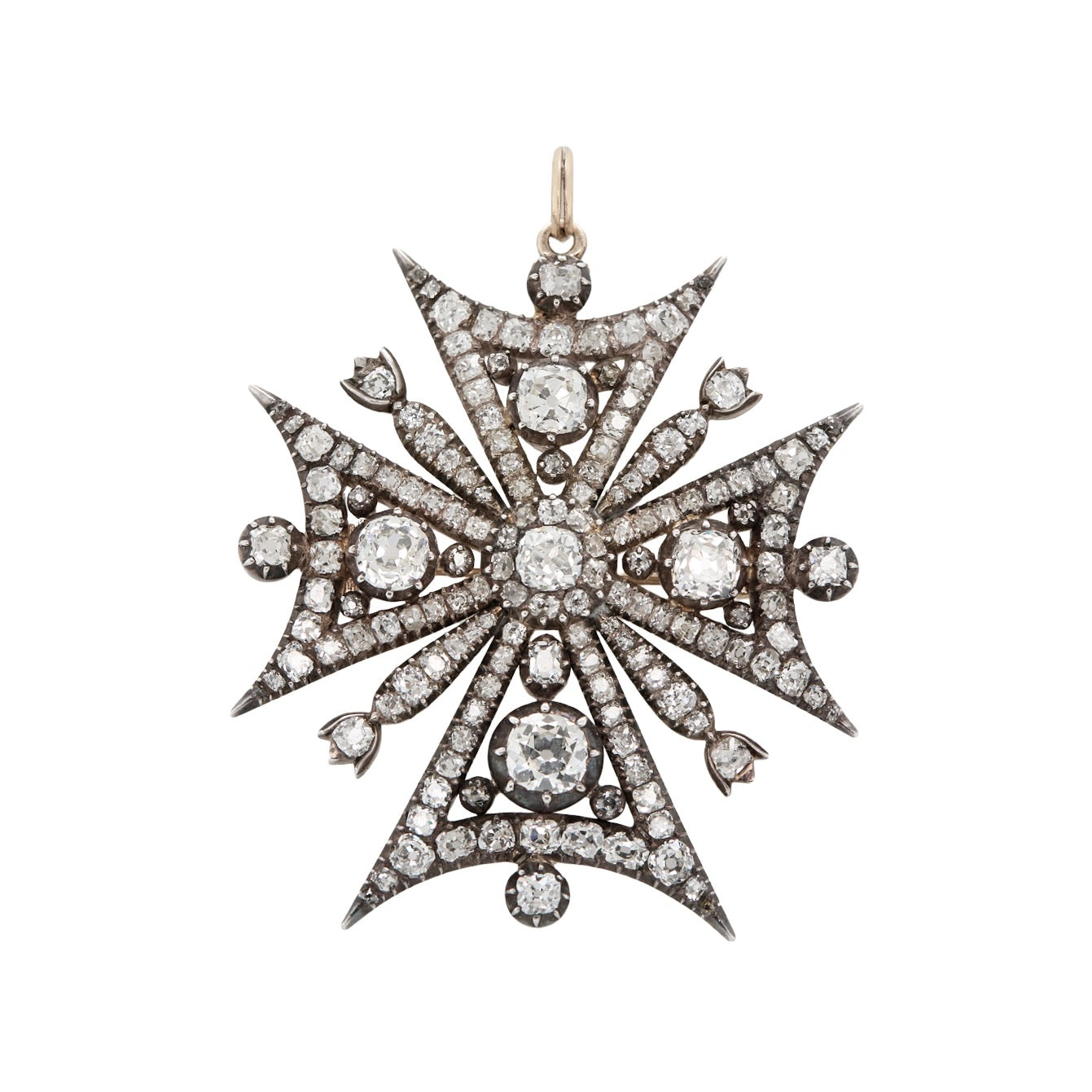 Victorian Maltese Cross-Charlotte Sayers Antique Jewellery