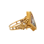 Victorian Mirco Mosaic Ring-Charlotte Sayers Antique Jewellery