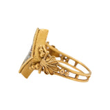 Victorian Mirco Mosaic Ring-Charlotte Sayers Antique Jewellery