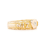 Victorian Mizpah Ring-Charlotte Sayers Antique Jewellery