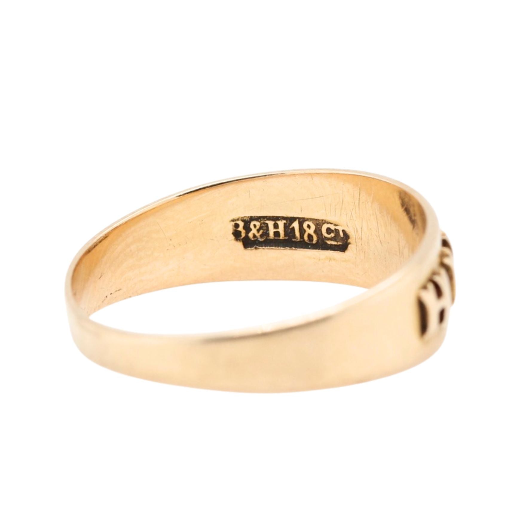 Victorian Mizpah Ring-Charlotte Sayers Antique Jewellery