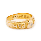 Victorian Mizpah Ring-Charlotte Sayers Antique Jewellery