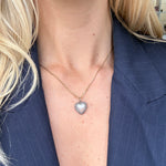 Victorian Moonstone and Diamond Heart Pendant-Charlotte Sayers Antique Jewellery
