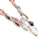 Victorian Multi Gem Necklace-Charlotte Sayers Antique Jewellery