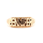 Victorian Name Ring-Charlotte Sayers Antique Jewellery