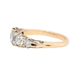 Victorian Old Cut Diamond Ring-Charlotte Sayers Antique Jewellery