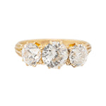 Victorian Old European Cut Diamond Ring-Charlotte Sayers Antique Jewellery