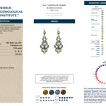 Victorian Old Mine Cut Diamond Earrings-Charlotte Sayers Antique Jewellery