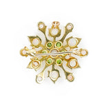 Victorian Opal and Demantoid Garnet Brooch / Pendant-Charlotte Sayers Antique Jewellery