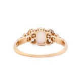 Victorian Opal and Diamond Ring-Charlotte Sayers Antique Jewellery