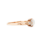 Victorian Opal and Diamond Ring-Charlotte Sayers Antique Jewellery