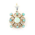 Victorian Opal and Enamel Pendant-Charlotte Sayers Antique Jewellery