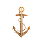 Victorian Pearl Anchor Brooch-Charlotte Sayers Antique Jewellery