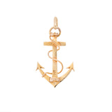 Victorian Pearl Anchor Pendant-Charlotte Sayers Antique Jewellery
