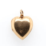 Victorian Pearl Heart Locket Pendant-Charlotte Sayers Antique Jewellery