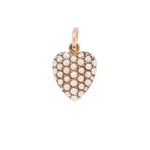 Victorian Pearl Heart Pendant-Charlotte Sayers Antique Jewellery