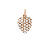 Victorian Pearl Heart Pendant-Charlotte Sayers Antique Jewellery