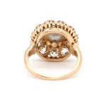 Victorian Pearl and Diamond Cluster Ring-Charlotte Sayers Antique Jewellery