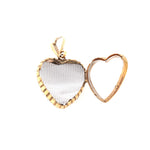 Victorian Pearl and Diamond Heart Locket-Charlotte Sayers Antique Jewellery