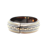 Victorian Piqué Bangle-Charlotte Sayers Antique Jewellery