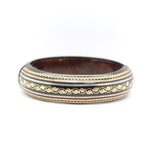 Victorian Piqué Bangle-Charlotte Sayers Antique Jewellery