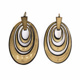 Victorian Piqué Earring and Brooch Suite-Charlotte Sayers Antique Jewellery