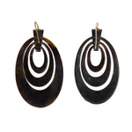 Victorian Piqué Earring and Brooch Suite-Charlotte Sayers Antique Jewellery