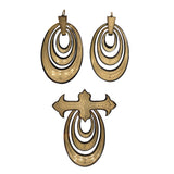 Victorian Piqué Earring and Brooch Suite-Charlotte Sayers Antique Jewellery