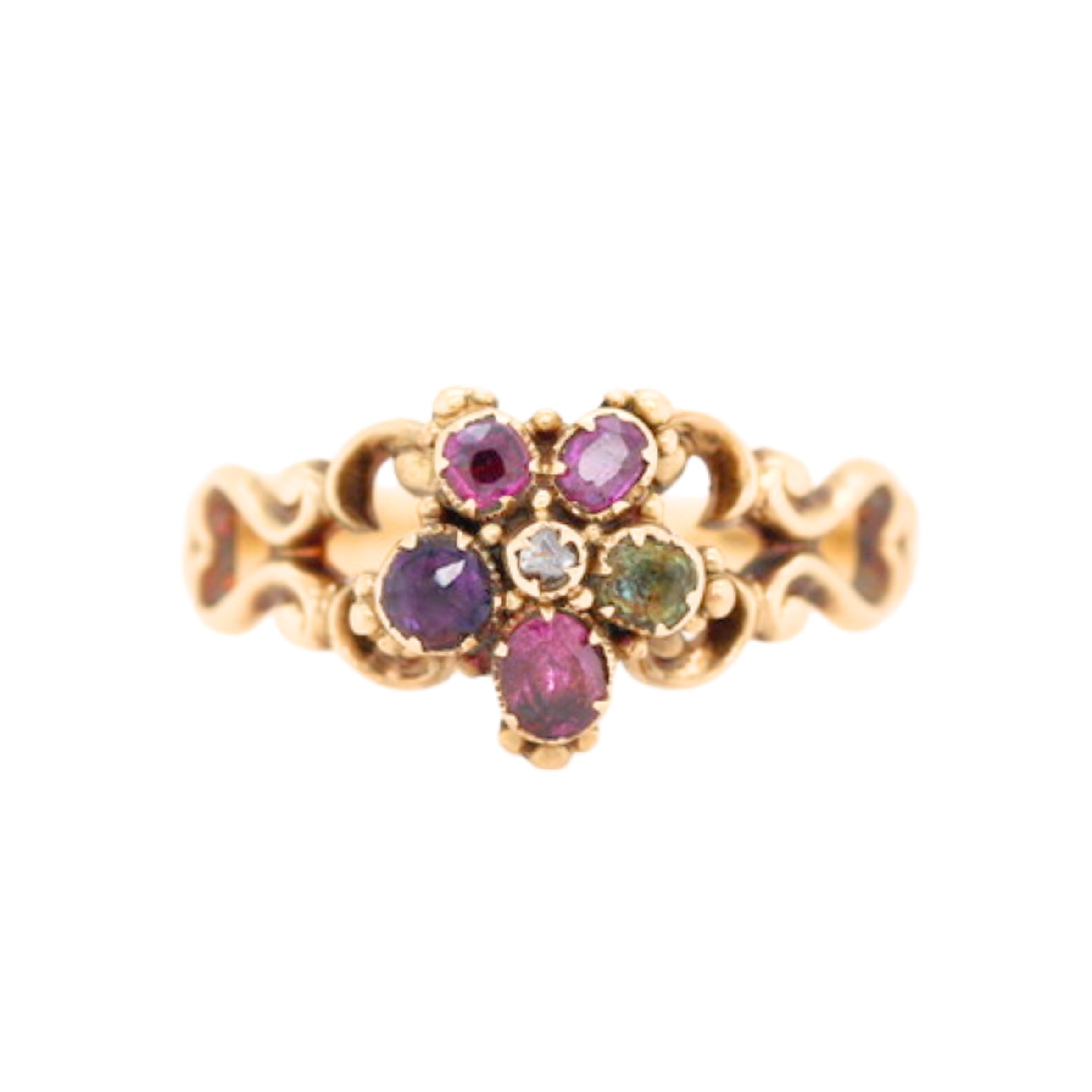 Victorian Regard Ring-Charlotte Sayers Antique Jewellery