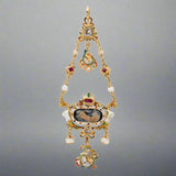 Victorian Renaissance Revival Pendant-Charlotte Sayers Antique Jewellery