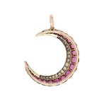 Victorian Ruby Crescent Pendant-Charlotte Sayers Antique Jewellery