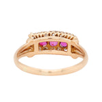 Victorian Ruby Diamond Ring-Charlotte Sayers Antique Jewellery