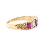 Victorian Ruby and Diamond Ring-Charlotte Sayers Antique Jewellery