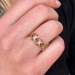 Victorian Ruby and Diamond Ring-Charlotte Sayers Antique Jewellery