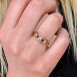 Victorian Ruby and Diamond Ring-Charlotte Sayers Antique Jewellery