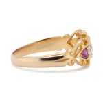 Victorian Ruby and Diamond Ring-Charlotte Sayers Antique Jewellery