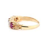 Victorian Ruby and Diamond Ring-Charlotte Sayers Antique Jewellery