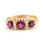 Victorian Ruby and Diamond Ring-Charlotte Sayers Antique Jewellery