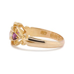 Victorian Ruby and Diamond Ring-Charlotte Sayers Antique Jewellery