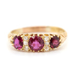 Victorian Ruby and Diamond Ring-Charlotte Sayers Antique Jewellery