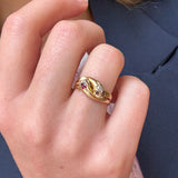 Victorian Ruby and Diamond Snake Ring-Charlotte Sayers Antique Jewellery